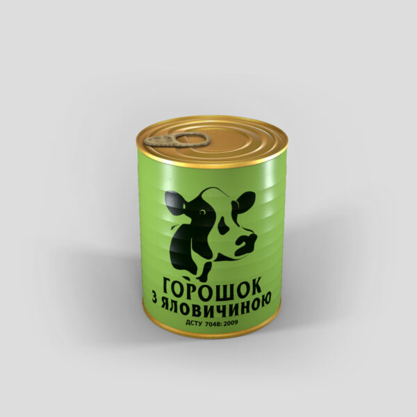 Горошек с говядиной 338г