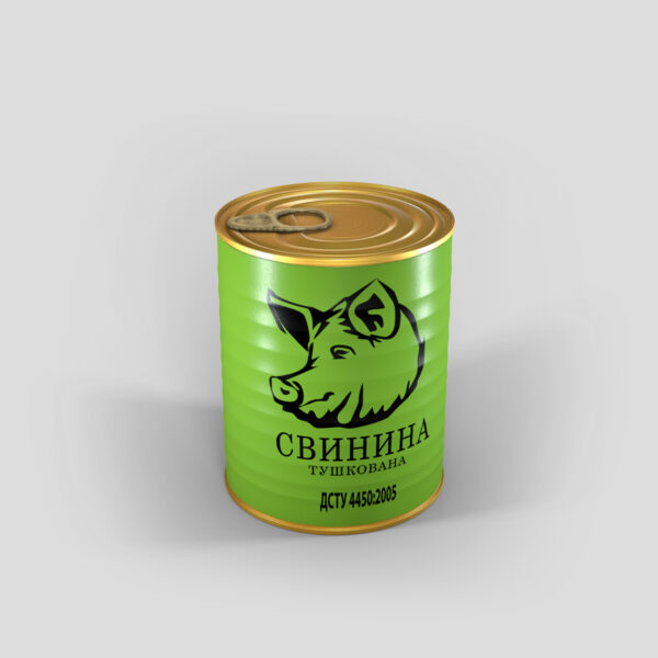 Свинина тушёная 338г