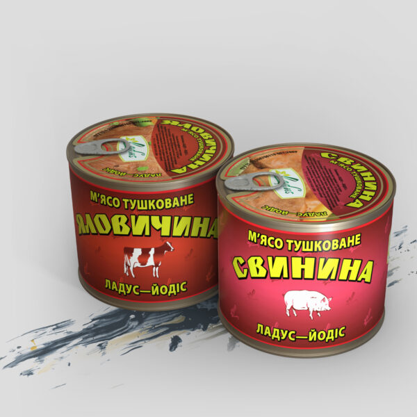 Мясо тушёное Говядина 525г